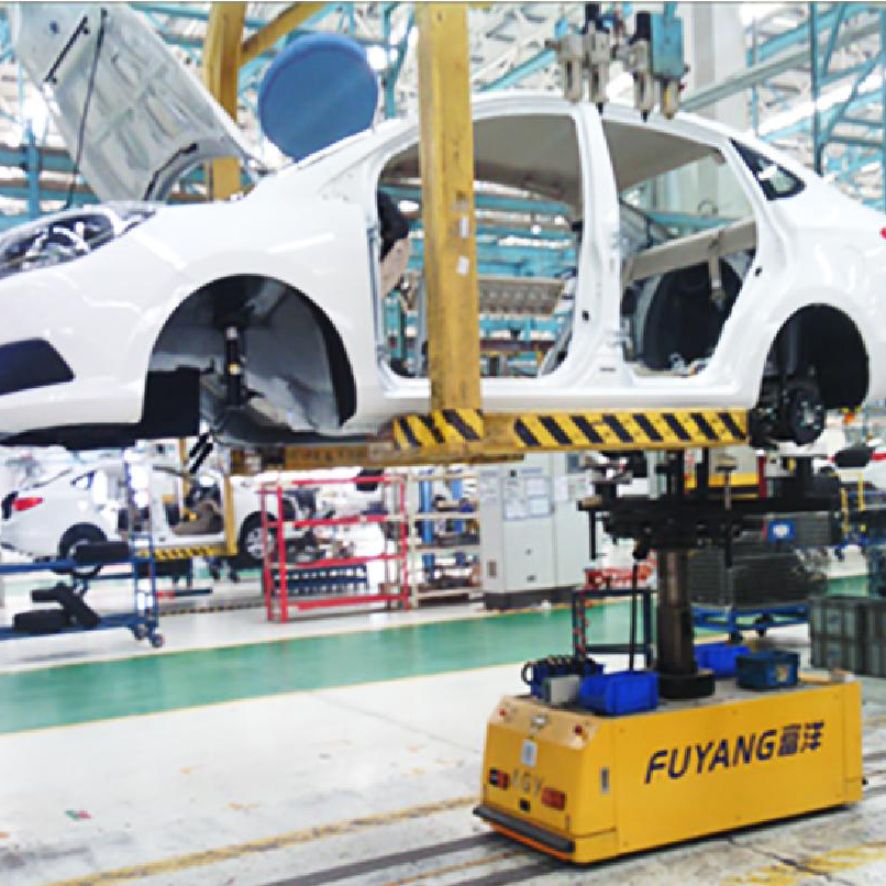 背驮式同步跟踪运载机器人AGV